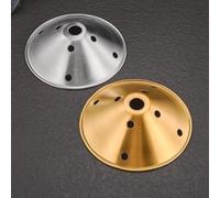 Plateau de service en acier inoxydable avec fonctions de ventilation pour permettre une bonne circulation de l'air et de la vapeur pour les applications chaudes (17 cm, argenté)