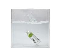 Plateau de service en acrylique, Vitrine de rangement for photographie en acrylique transparent de 5 mm, réservoir d'eau, plusieurs tailles(60x30x10cm)