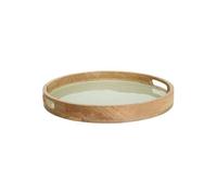 Plateau de Service en Bois "Inaya" 38cm Vert