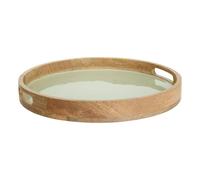 Plateau de Service en Bois "Inaya" 38cm Vert
