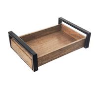 Plateau de service en bois MANGO 30,5x22 cm