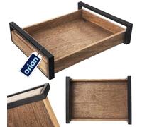 Plateau de service en bois mangue 35,5 x 27 cm