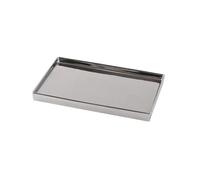 Plateau de service en céramique de style nordique pour le rangement de la maison - Design rectangulaire pour bijoux, collations et manger sur les genoux - Décoration d'intérieur de luxe légère