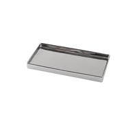 Plateau de service en céramique de style nordique pour le rangement de la maison - Design rectangulaire pour bijoux, collations et manger sur les genoux - Décoration d'intérieur de luxe légère