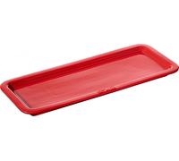 Plateau De Service En Céramique Rouge 36 X 14 CM