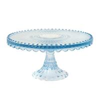 Plateau De Service En Verre Greengate ALICE PALE BLUE Bleu 20 Cm