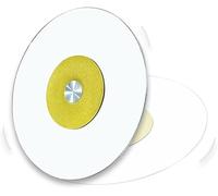 Plateau de service en verre trempé - Grand centre de table rond rotatif avec roulements silencieux pour table à manger et réunions de famille