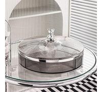 Plateau de service for fruits secs, plateau de service for collations, plateau de service divisé de 11 pouces, plateau de relish for collations de fruits secs avec couvercle, for fruits secs, noix, bo