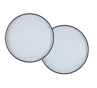 Plateau de service GOURMET Ø33cm - 2 pièces - Onyx Björn