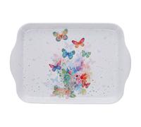 Plateau de service individuel 21x14cm Décor Portfolio Papillons - KIUB