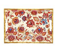 JAIPUR grand plateau en mélamine Les Jardins de la Comtesse 50x36 cm