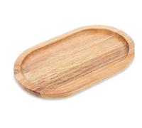 Plateau de Service Ovale en Bois d'Acacia Vendos85