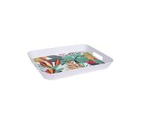 Plateau de Service "Paradis Exotique" 41cm Multicolore Multicolore