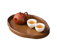 Plateau de service pour table basse et biscuits en bois