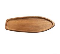 Plateau de service rectangulaire en bois, style japonais minimaliste pour thé, café et desserts, organiseur élégant pour décoration de maison et café (TP07 (grand))