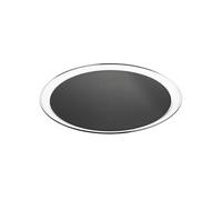 Nissan CM438 Plateau antidérapant en acier inoxydable Noir mat 355 mm