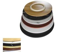 Plateau de service rotatif à 360° Lazy Susan - Planche à découper ronde en bois robuste - Grain de pierre noire - 50 cm - Pour table et comptoir