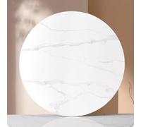 Plateau de service rotatif en marbre - Élégant centre de table parfait pour les fêtes à la maison et les hôtels - Plateau tournant de qualité supérieure pour un divertissement sans effort