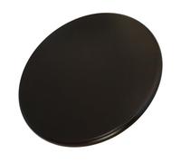Plateau de service rotatif rond en bois de 76,2 cm - Plateau tournant Lar pour table de salle à manger et centre de table de cuisine, multicolore (noir) - Idéal pour recevoir et servir des invités