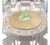 Plateau De Service Rotative Pour Table À Manger, 70/80/90cm Lazy Susan Plateau Tournante Rond, Table Tournante En Bois, Plateau Pivotant À Rotation, Roulement Silencieux ( Color : G , Size : 100cm-39i