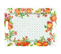 Les Jardins de la Comtesse - Grand Plateau à Service Rectangulaire avec des poignées en Mélamine Pure - Séville - 50 cm - Vaisselle Quasi-Incassable MelARTmine