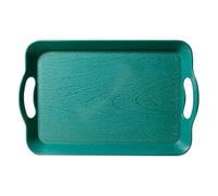 Plateau de service, tablette rectangulaire pour apéritif, grand plateau antidérapant avec poignée pour fromage, snacks, bonbons, fruits, cuisine, salon, brunch pique-nique buffet