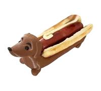 Plateau de service teckel - Planche à collation originale - Plateau pratique pour la famille - Plateau de service amusant - Saucisses mignonnes en forme de chiot