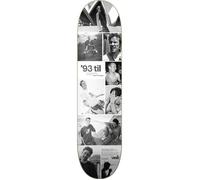 Plateau de skate - VERB - 93 Til Collage - Noir/Blanc - 8.25 pouces - Bois