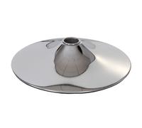 Mendler Plateau de Sol pour Tabouret de Bar chromé Ø 38,5cm