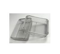Plateau de stérilisation avec Panier perforé en Maille pour Instruments dentaires et Organisation de Laboratoire
