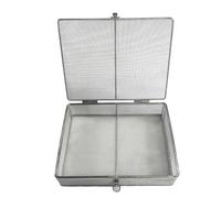 Plateau de stérilisation pour Instruments médicaux avec Panier perforé en Maille pour Instruments chirurgicaux