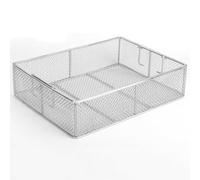 Plateau de stérilisation rectangulaire en acier inoxydable 304 4 mm perforé pour instruments médicaux lavage stérilisateur