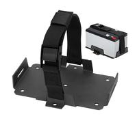 Plateau de support de batterie réglable - Petit support de rangement avec sangle sécurisée | Support de batterie pour bateau, VTT, moto, générateur, matériel de pont pour soutien d'équipement