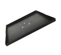 Plateau de Support de Projecteur Pliable en Acier, Format 25x21 CM | Structure Monobloc, Bord Antidérapant, Installation Rapide, pour Ordinateurs Portables, Dj, Salles de Conférence