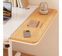 Plateau De Support De Repose-poignet Sans Perçage, Plateau D'extension De Bureau Universel for La Maison Et Le Bureau, Supporte Jusqu'à 50 Livres(Natural,80cm/31.5in)