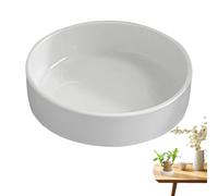 Plateau De Support En Bois Brésilien - ABS Plant Base Small Saucer, Poste De Travail Charmant | Plat De Service En Bois De Table, Bol De Service En Boi Pour Vivre, Chambre À Coucher, Salles De Réunio