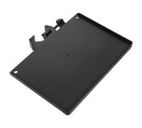 Plateau de Support pour Pied de Micro, Plastique Noir, Rangement