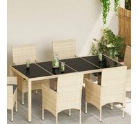 Plateau de table 4 pcs Noir Verre vidaXL