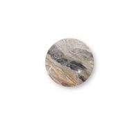Audo Copenhagen Table d'appoint Androgyne. plateau de table Grey galaxy. Ø42 cm