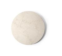 Plateau de Table Audo Androgyne pour Table Basse en Cristal et Marbre Rose