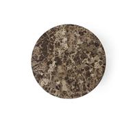 Plateau de Table Audo Androgyne pour Table Basse en Marbre Foncé Emperador
