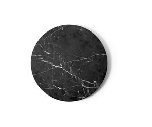 Plateau de Table Basse Audo Androgyne en Marbre Nero Marquina