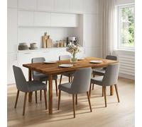 Plateau de table Bois d'Acacia Massif Table Moderne Mobilier de maison vidaXL vi