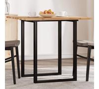 Plateau de table carré 80 x 80 x 2 cm en bois massif d'acacia robuste, pour tables à manger, tables de cuisine, design durable en bois d'acacia pour votre maison ou votre entreprise