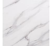 Plateau de table carré pré-percé Bolero effet marbre 700 mm