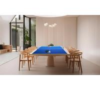Plateau de table de ping-pong avec accessoires de la marque Sokker : Noir