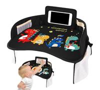 Plateau de table de voiture pour, plateau de table de siège de voiture,Plateau de collation de siège de voiture imperméable pour | Table de rangement de jouets pour petits garçons et filles, pour gar