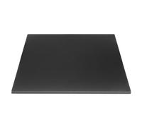 Plateau de Table d'Extérieur Carré Noir Mat 700 mm - Bolero
