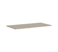 Plateau de table Eiermann 180x90cm H 3cm/oak edge