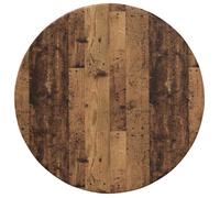 Plateau de table en bois d'ingénierie - vidaXL - 40x40x1,5 cm - Vieux bois - Design minimaliste - Finition lisse